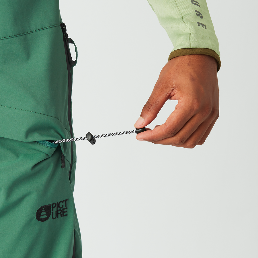 AVENING BIB PANTS __color:Smoke_Pine#22