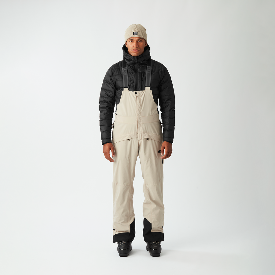 AVENING BIB PANTS __color:Pure_Cashmere#9
