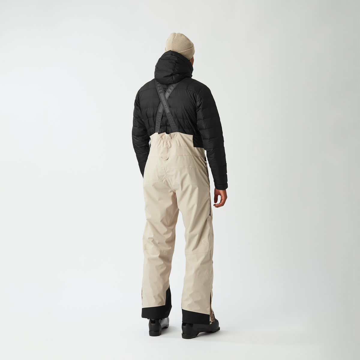 AVENING BIB PANTS __color:Pure_Cashmere#11