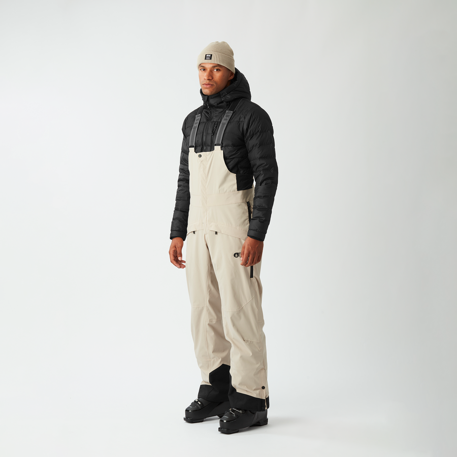 AVENING BIB PANTS __color:Pure_Cashmere#10