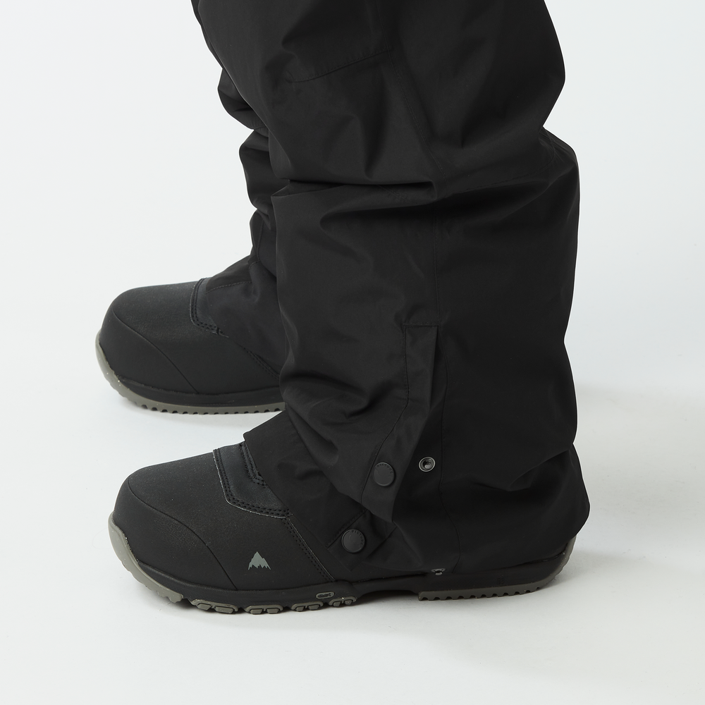 Snap buttons at bottom hem