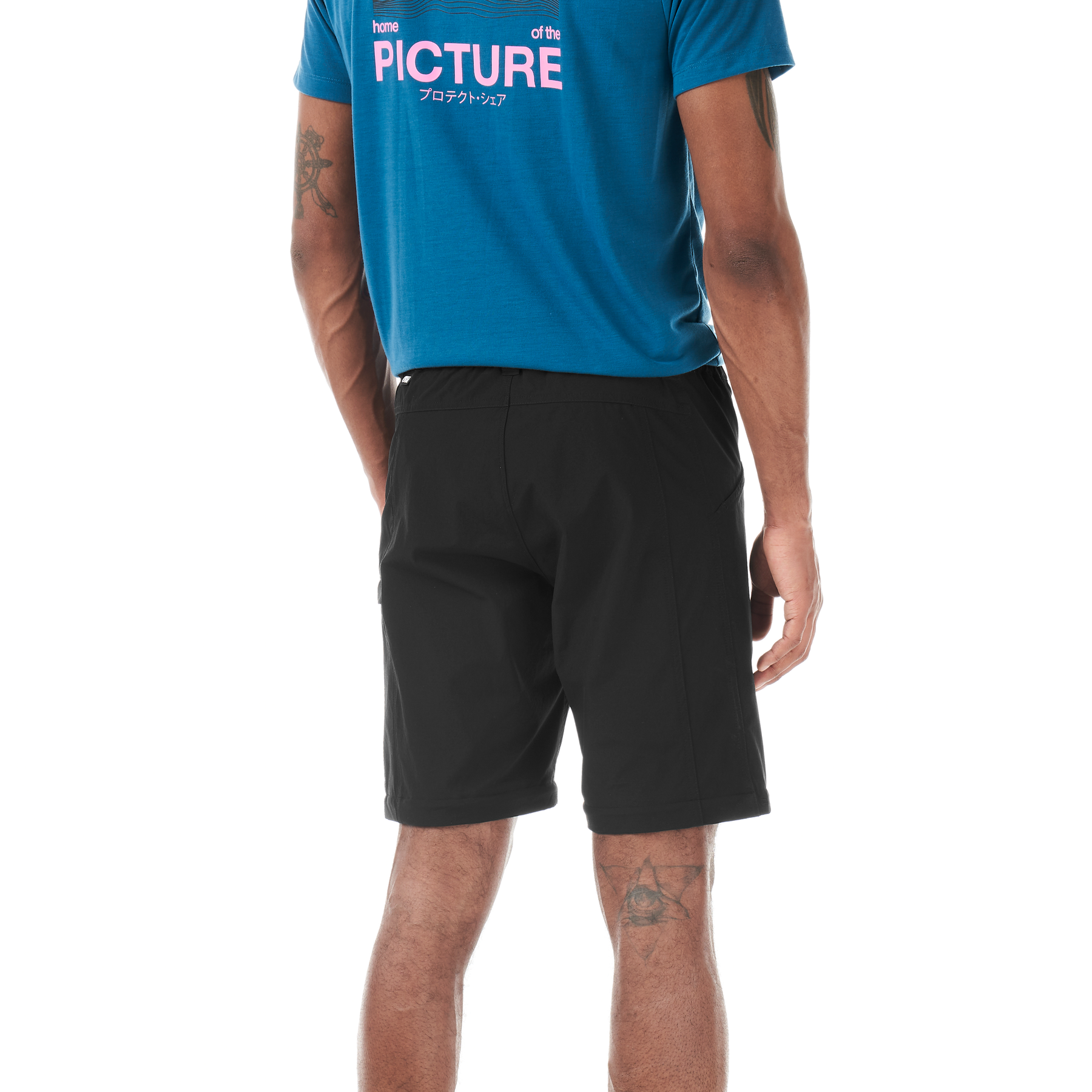 OUTIF 2IN1 STRETCH PANTS __color:Black#4