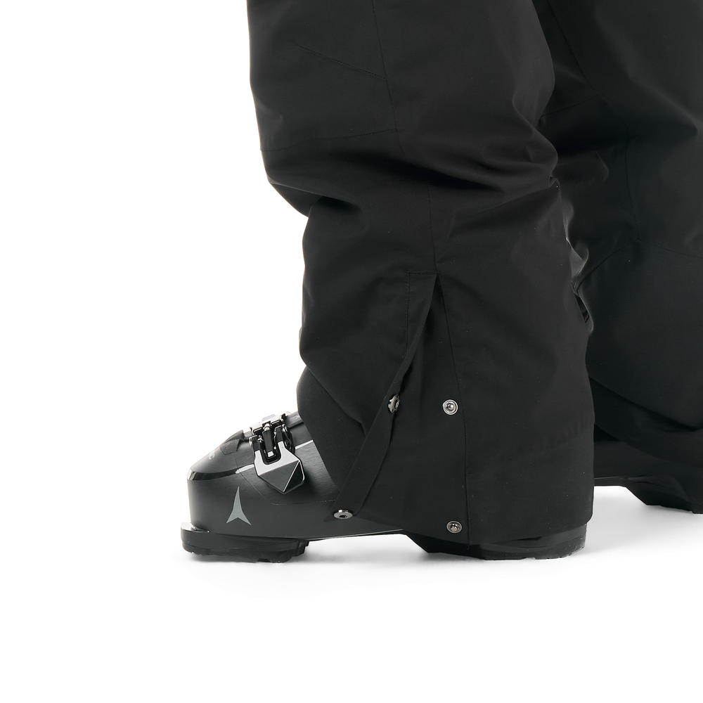 Boutons-pression sur le bas de la jambe