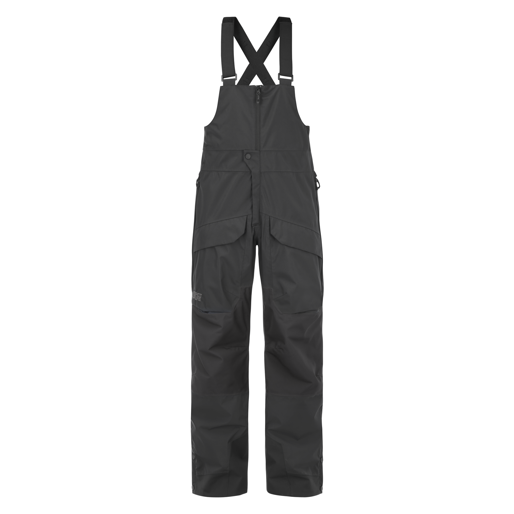 AVENING STRECH BIB PANTS __color:Black#7