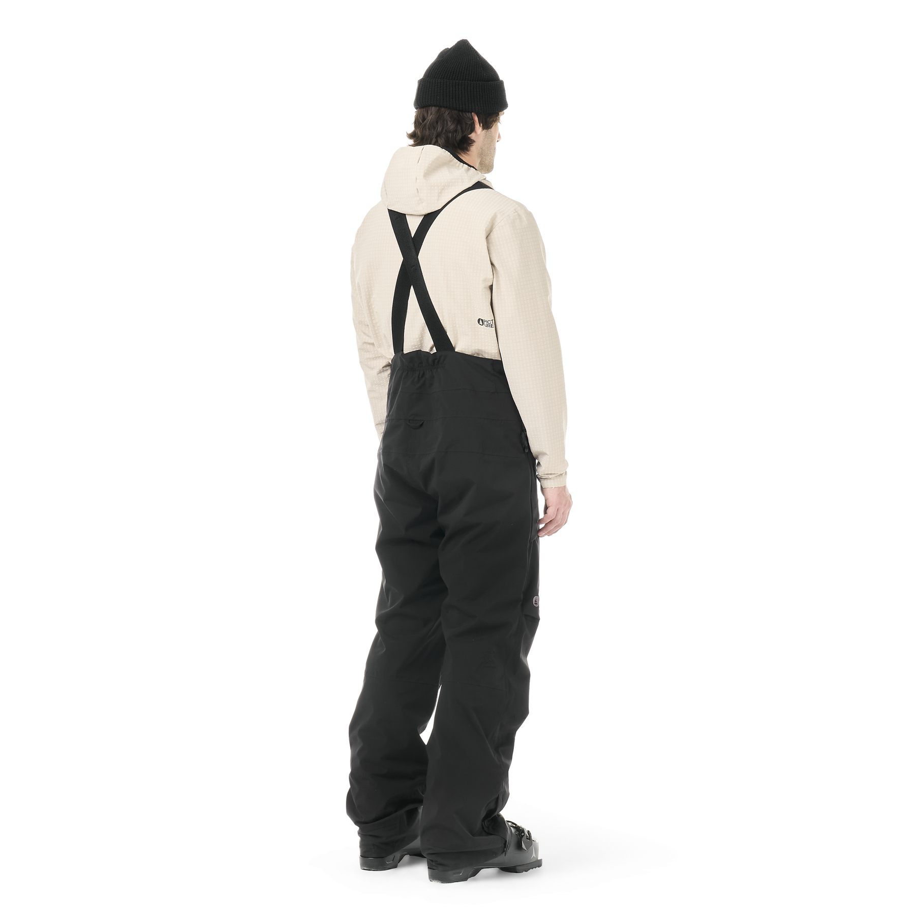 AVENING STRECH BIB PANTS __color:Black#1