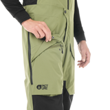 AVENING STRECH BIB PANTS __color:Olivine#37
