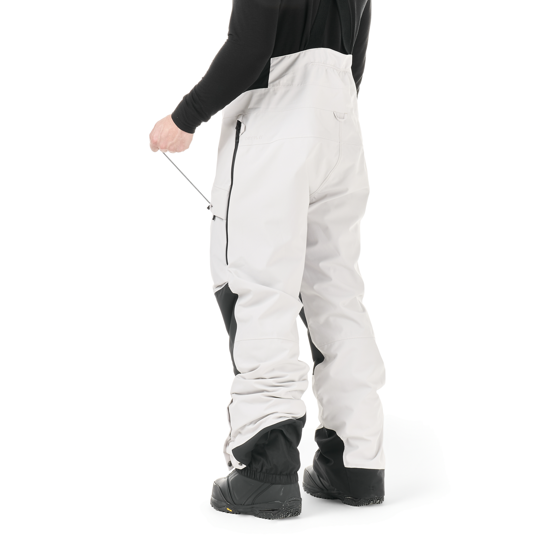 AVENING BIB PANTS __color:Vapor_Grey#25