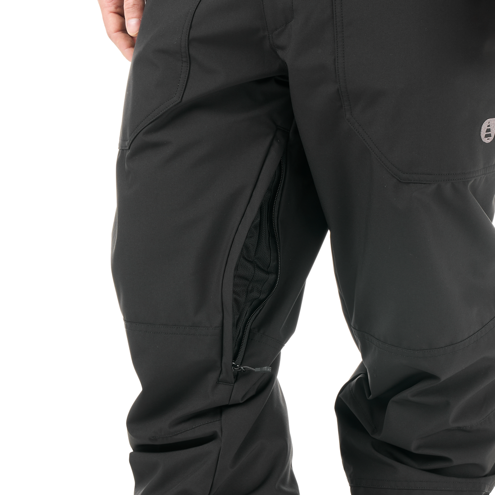 Thigh pit zipped openings
