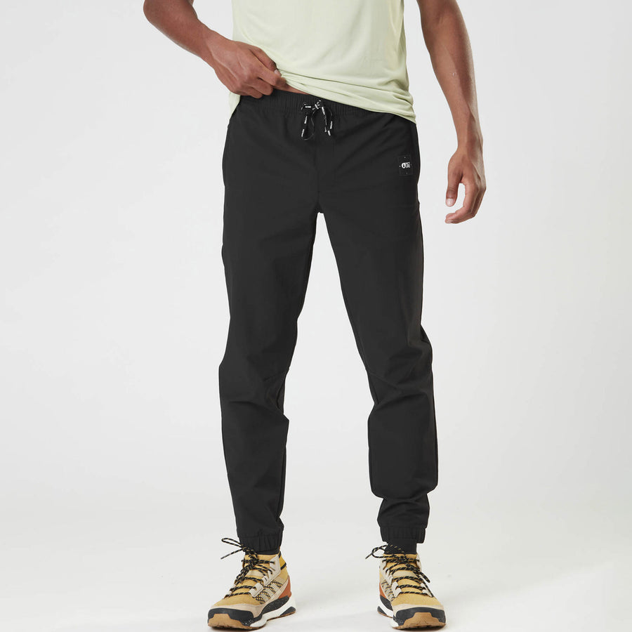 LENU STRECH PANTS __color:Black#0