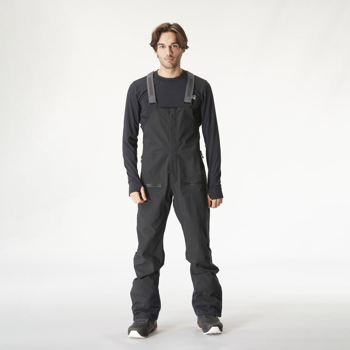 WELCOME 3L BIB PANTS __color:Black#10