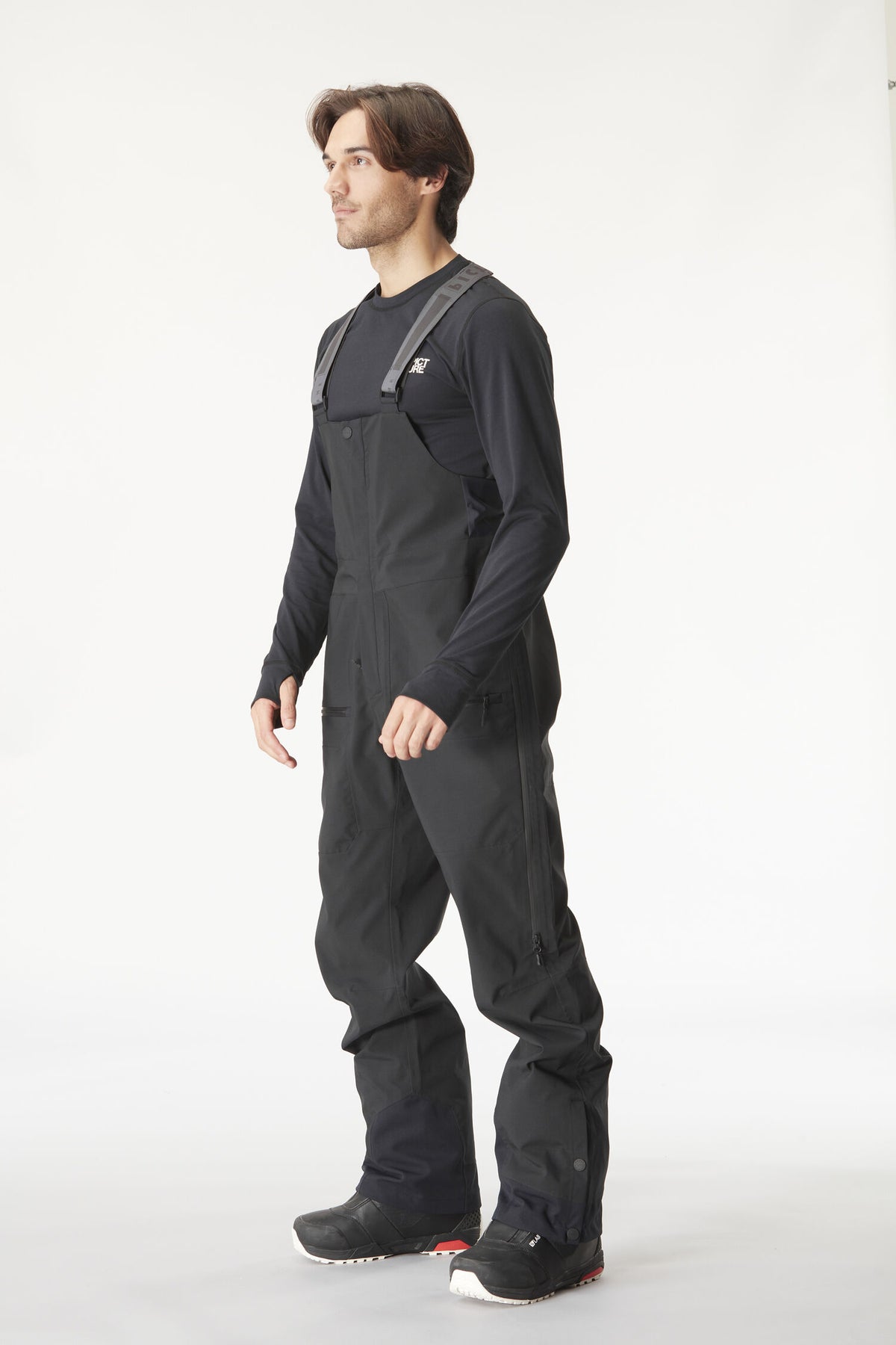 WELCOME 3L BIB PANTS __color:Black#15