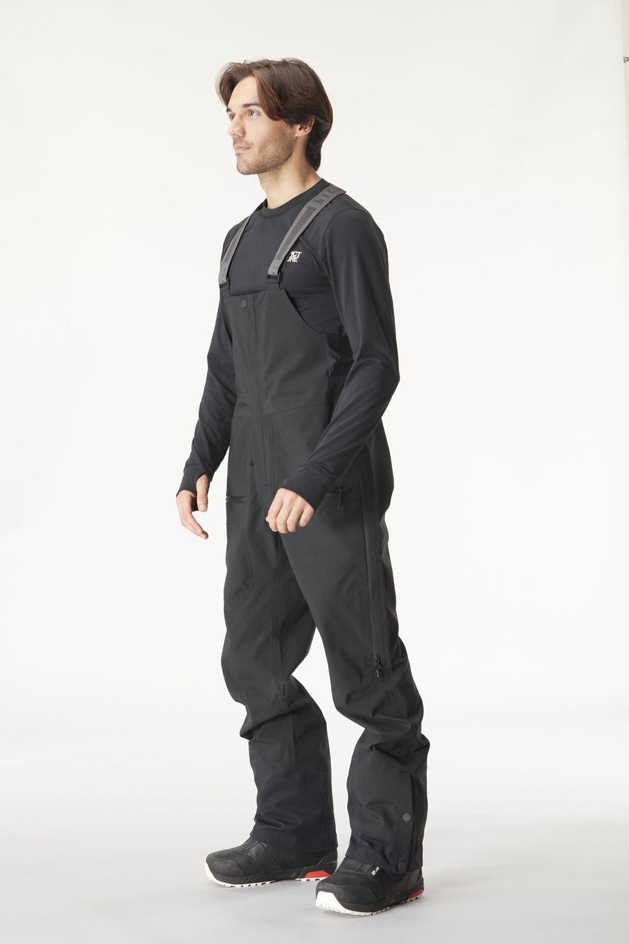 WELCOME 3L BIB PANTS __color:Black#15
