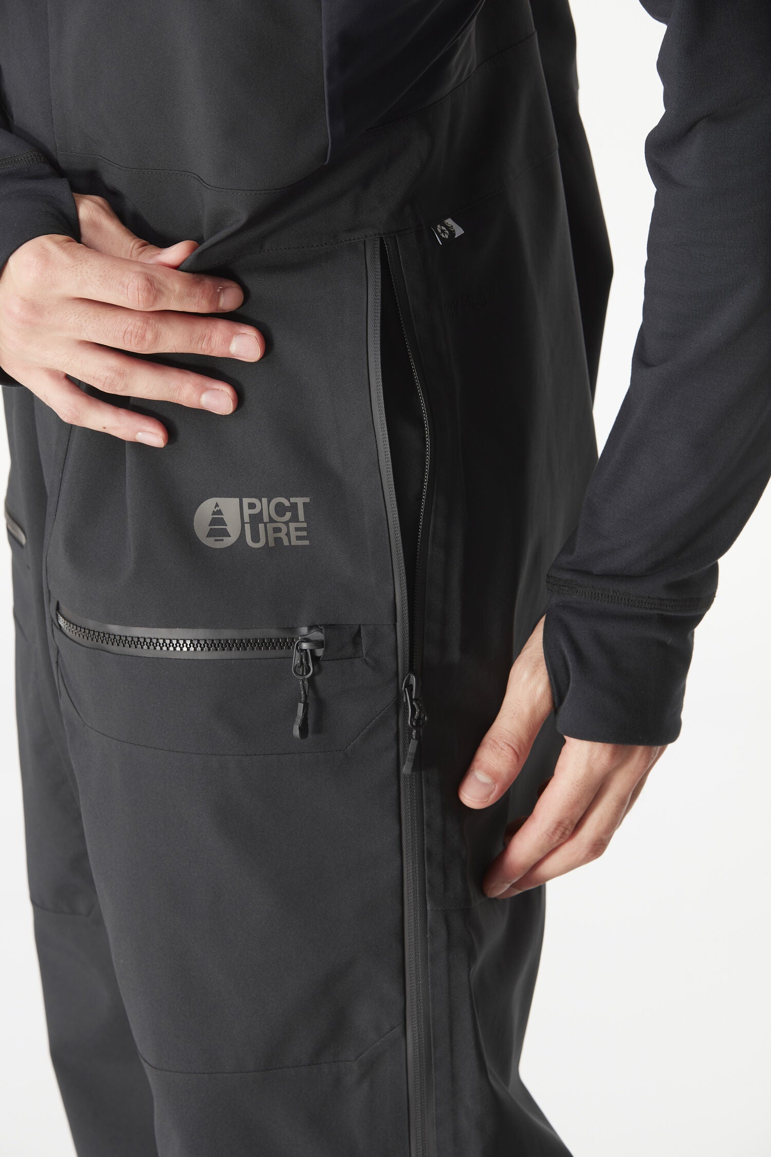 WELCOME 3L BIB PANTS __color:Black#17