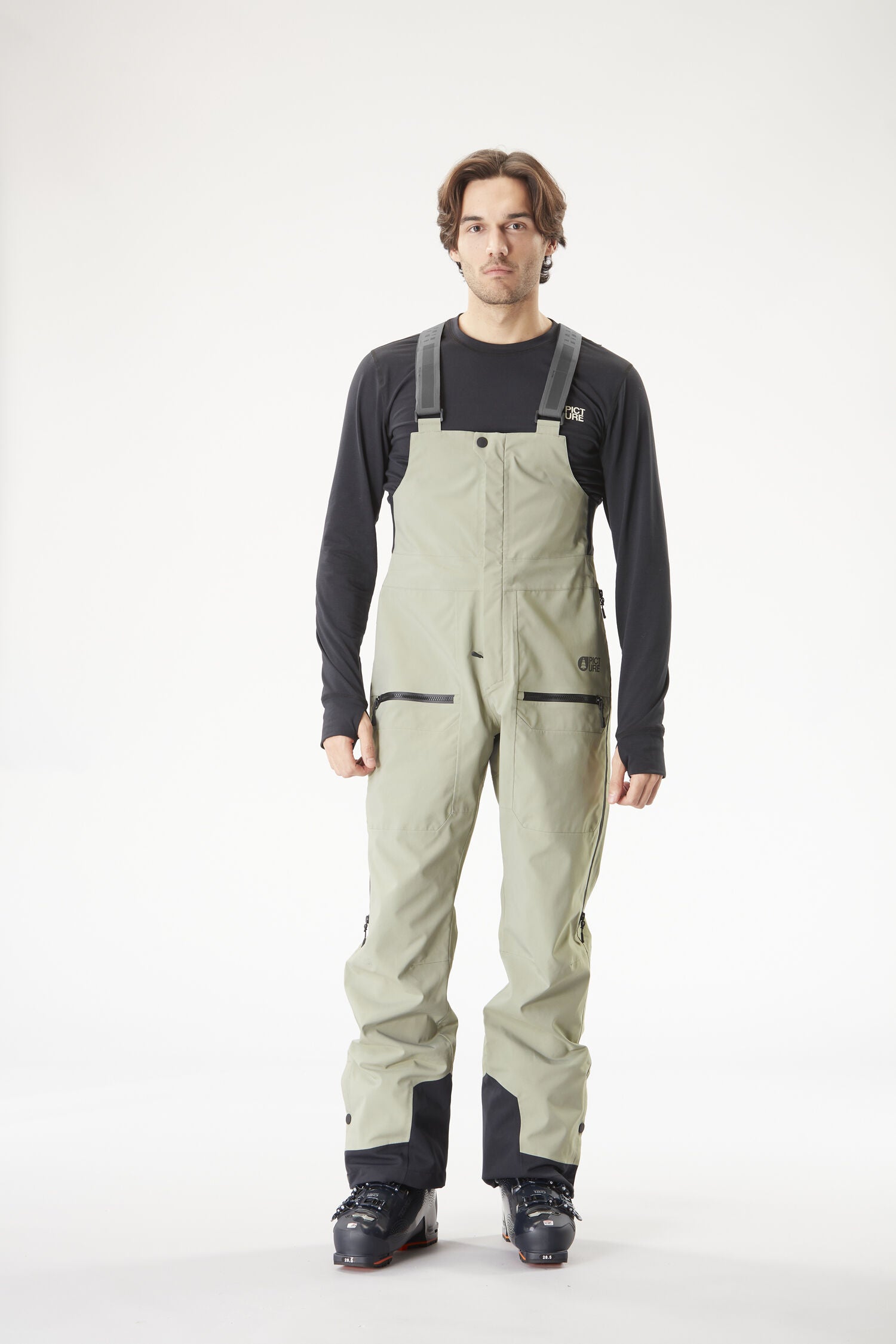 WELCOME 3L BIB PANTS __color:Shadow#24