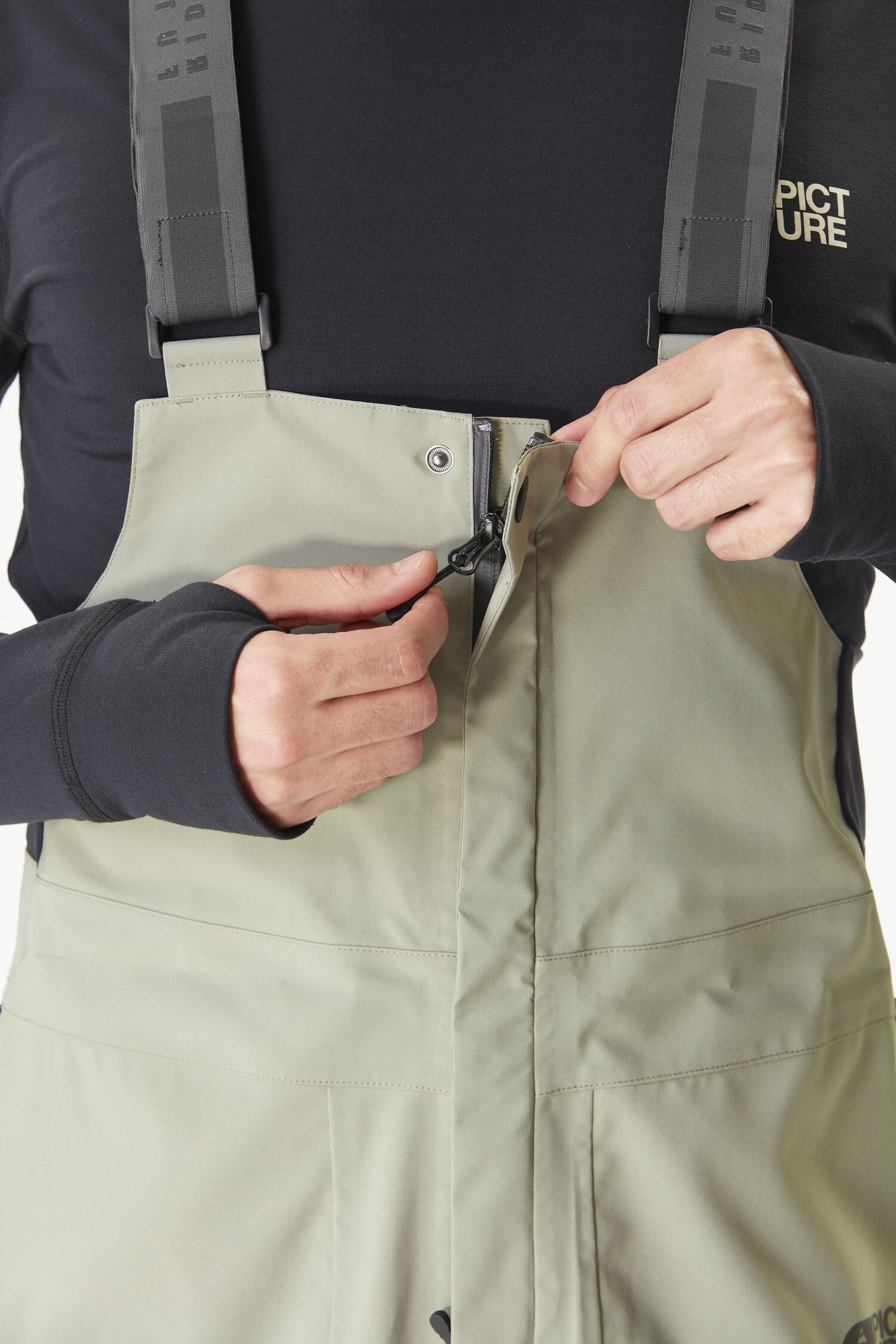 WELCOME 3L BIB PANTS __color:Shadow#26