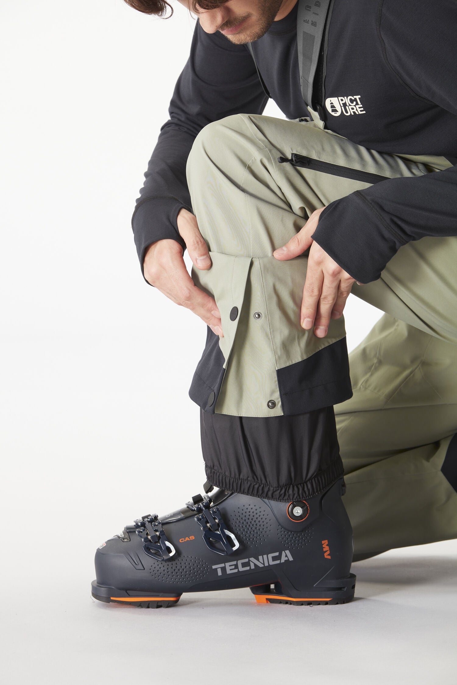 WELCOME 3L BIB PANTS __color:Shadow#29
