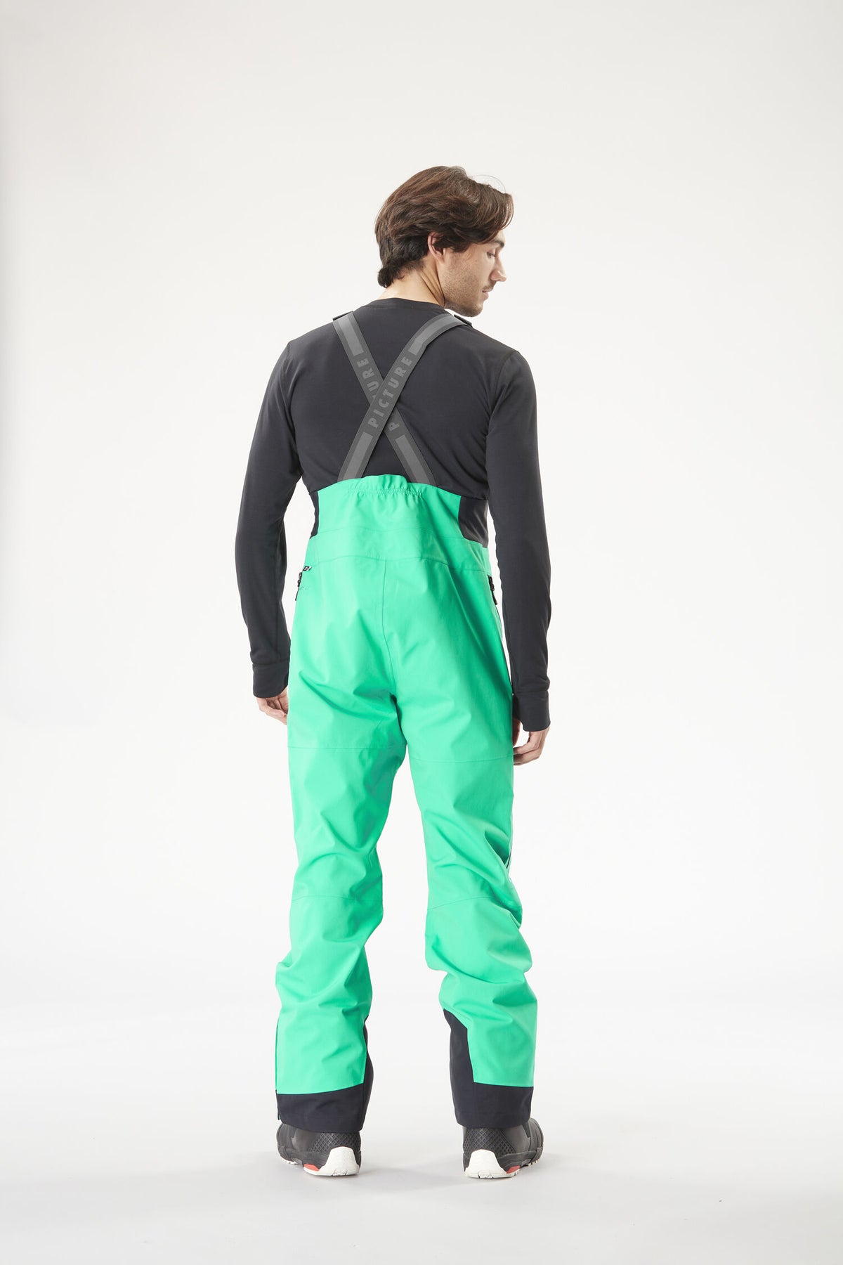 WELCOME 3L BIB PANTS __color:Spectra_Green#34