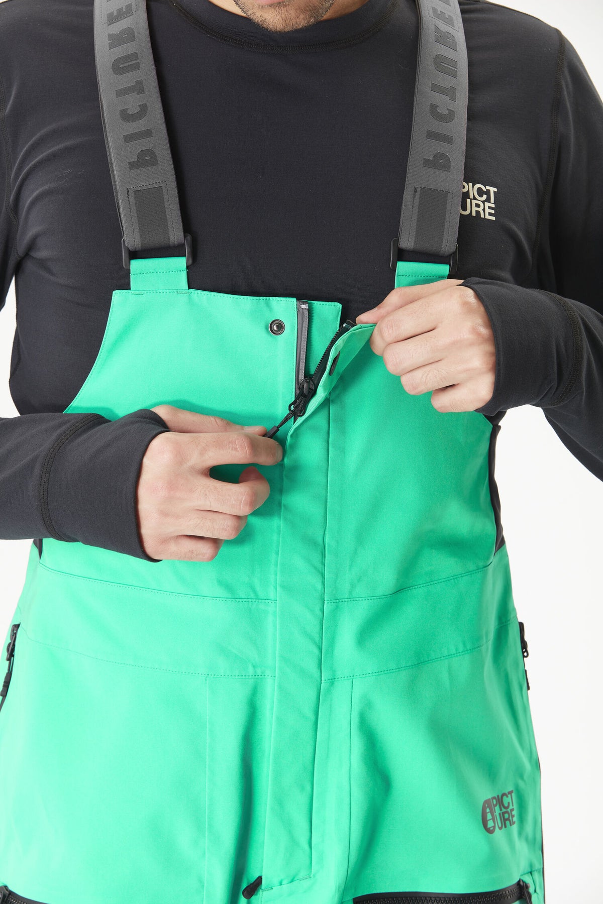 WELCOME 3L BIB PANTS __color:Spectra_Green#36