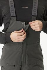 AVENING BIB PANTS __color:Raven_grey#40