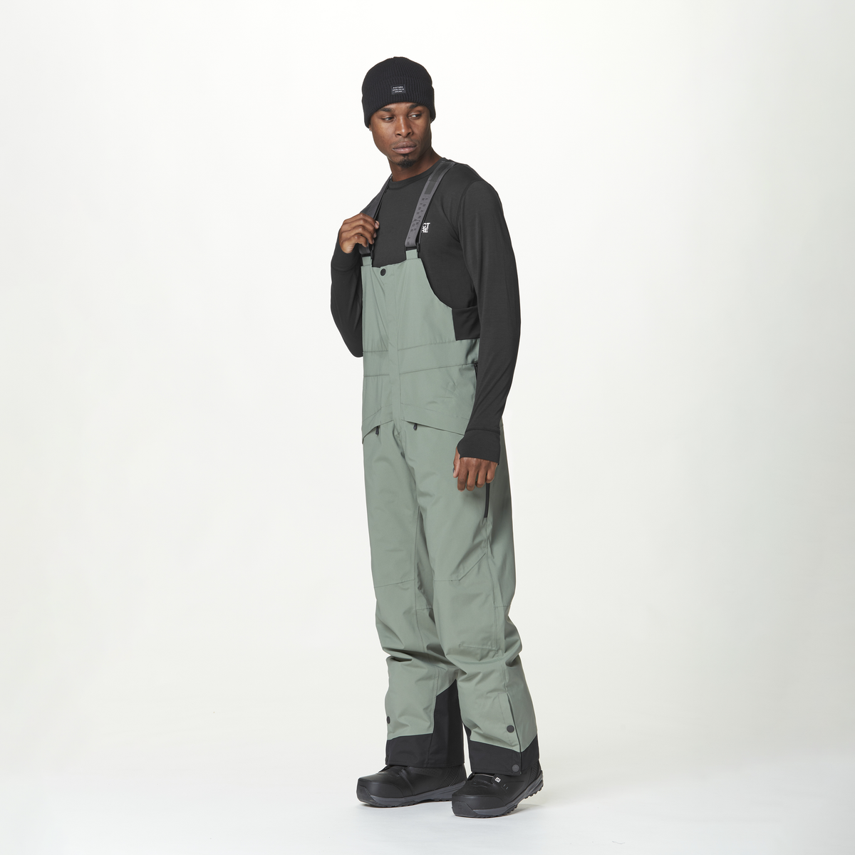 AVENING BIB PANTS __color:Laurel_Wreath#30