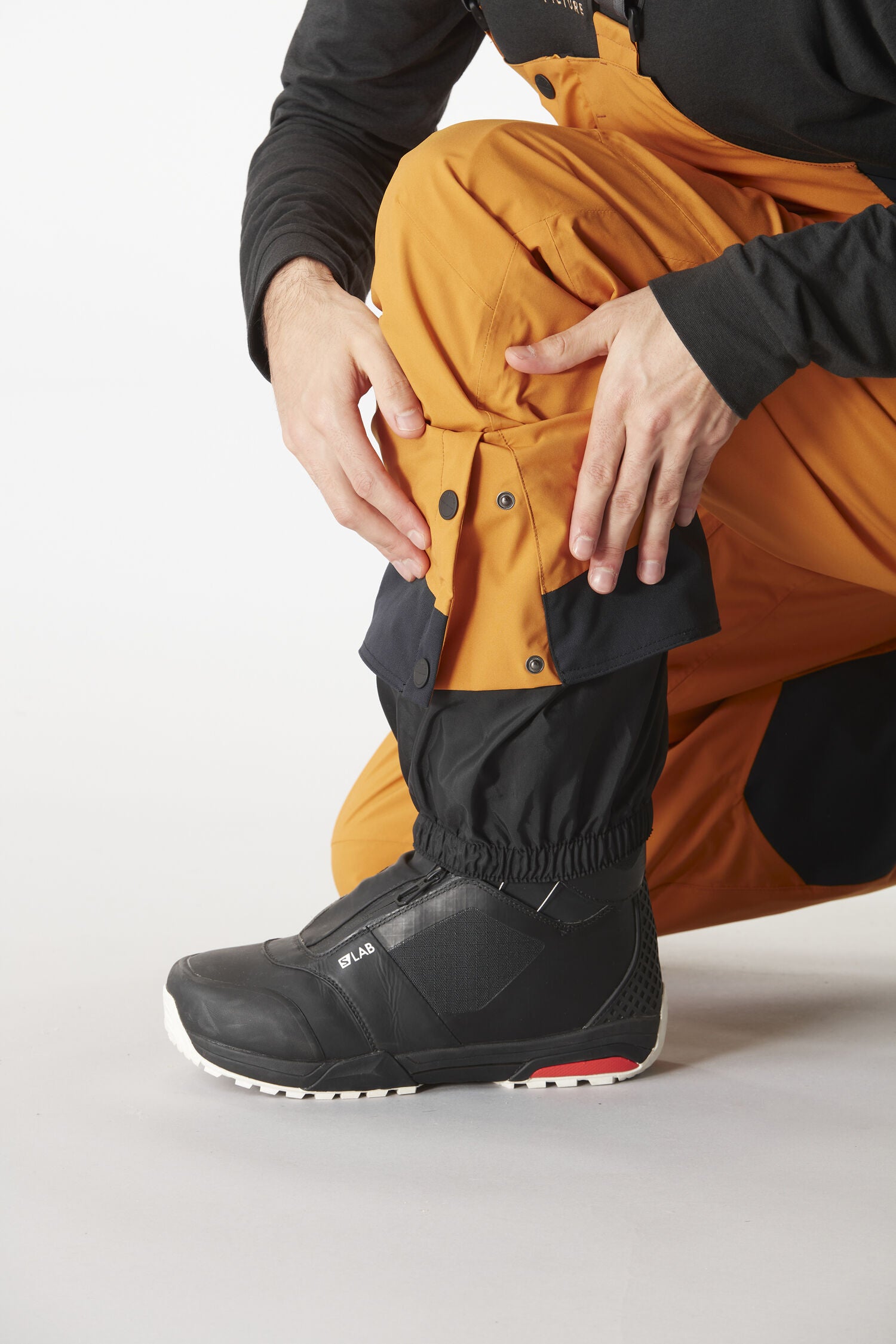 AVENING BIB PANTS __color:Camel#18