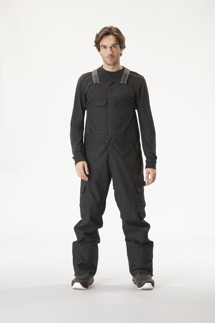 TESTY BIB PANTS __color:Black#3