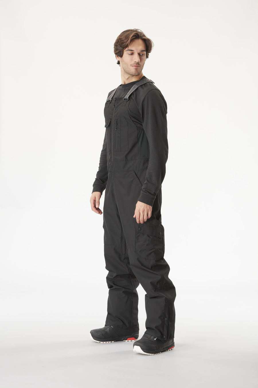 TESTY BIB PANTS __color:Black#5