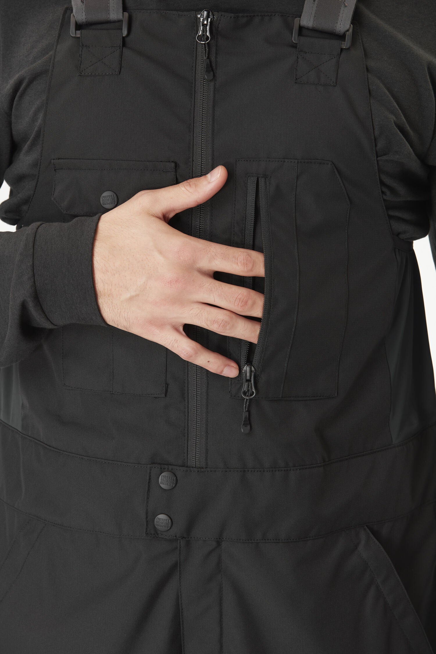 TESTY BIB PANTS __color:Black#7