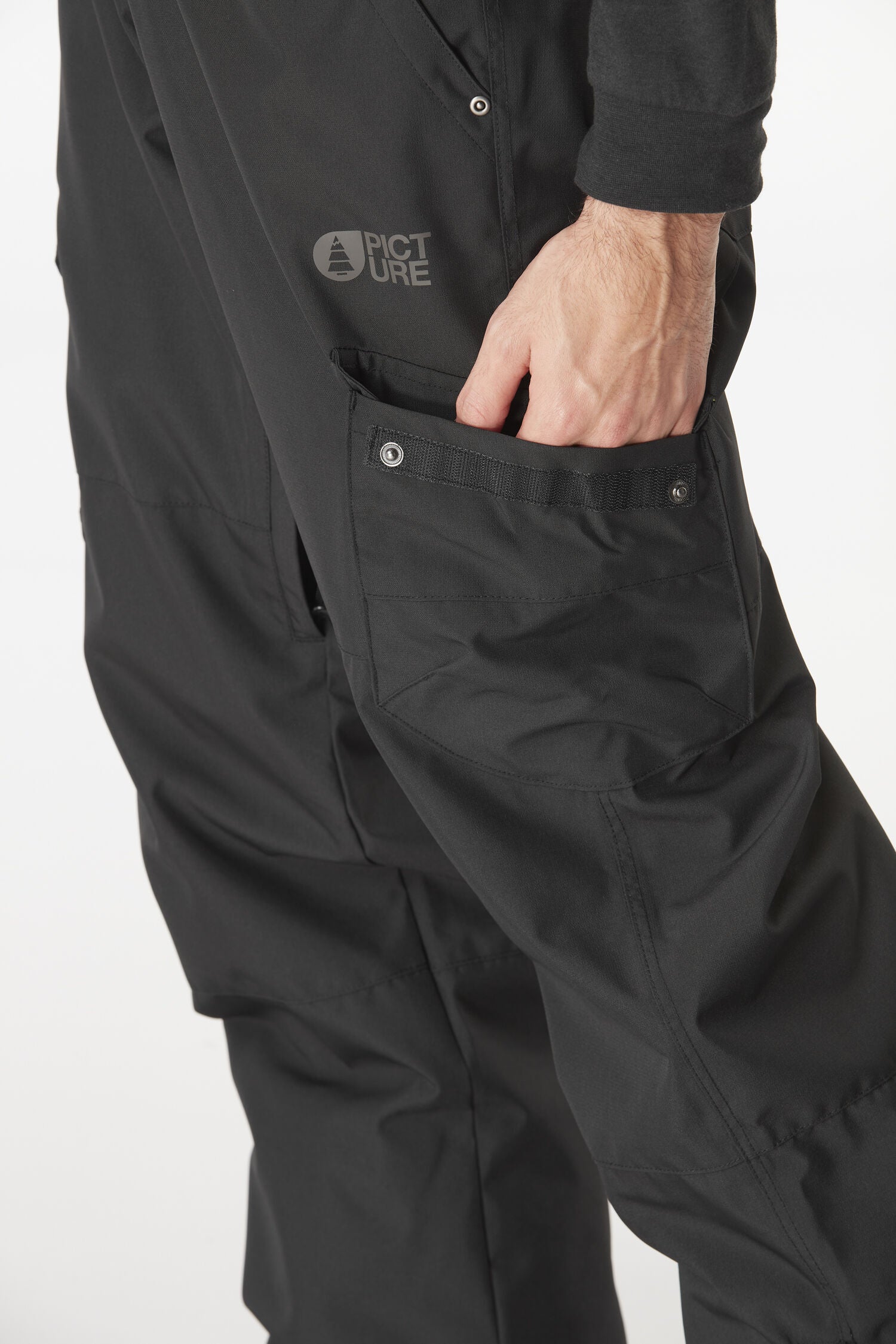 TESTY BIB PANTS __color:Black#8