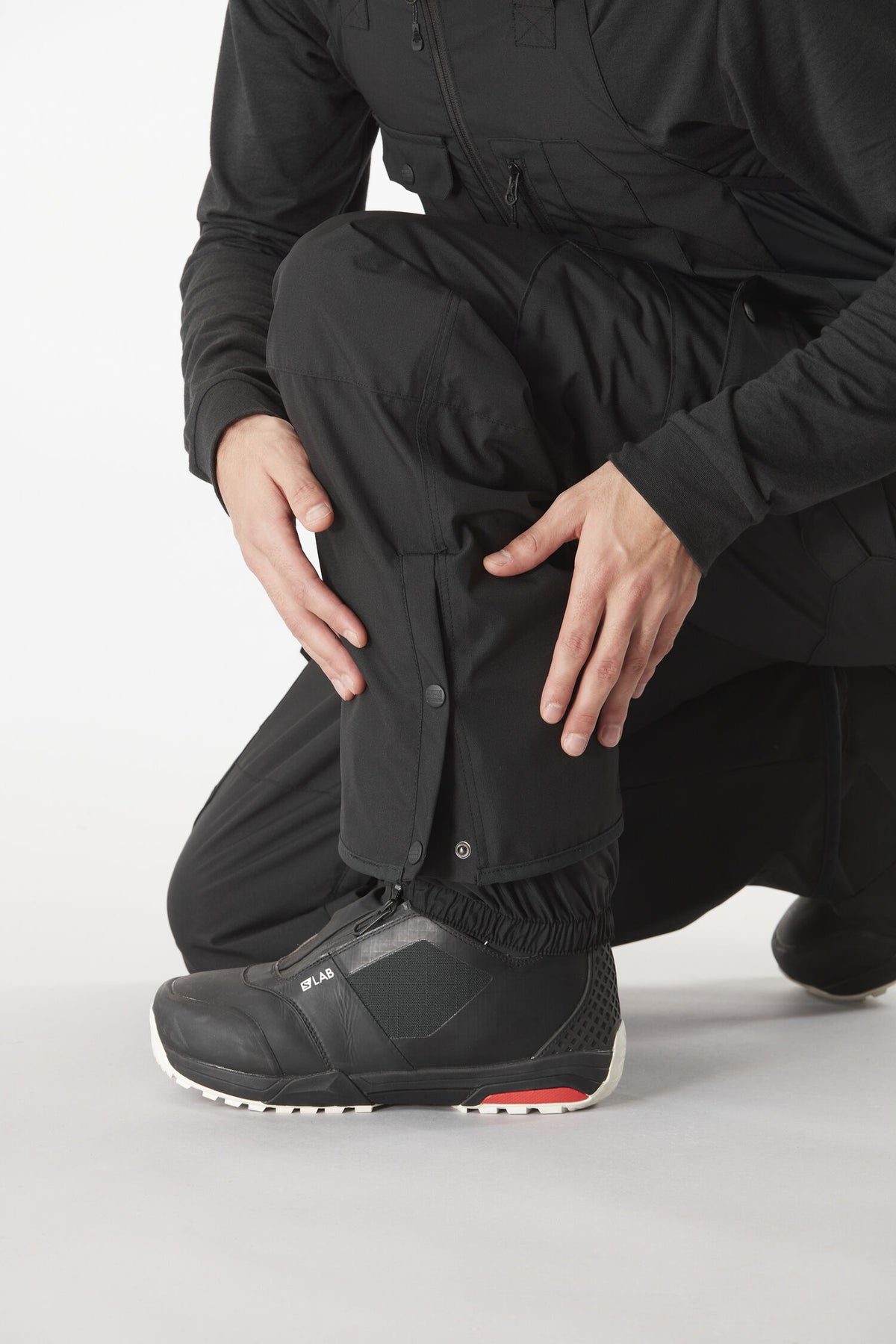 TESTY BIB PANTS __color:Black#11