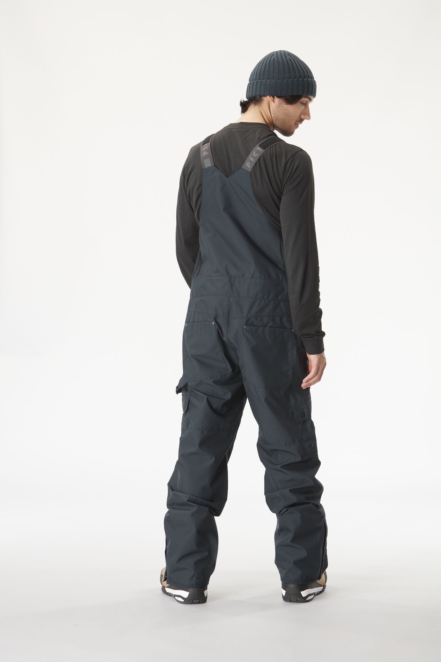 TESTY BIB PANTS __color:Dark_Blue#16