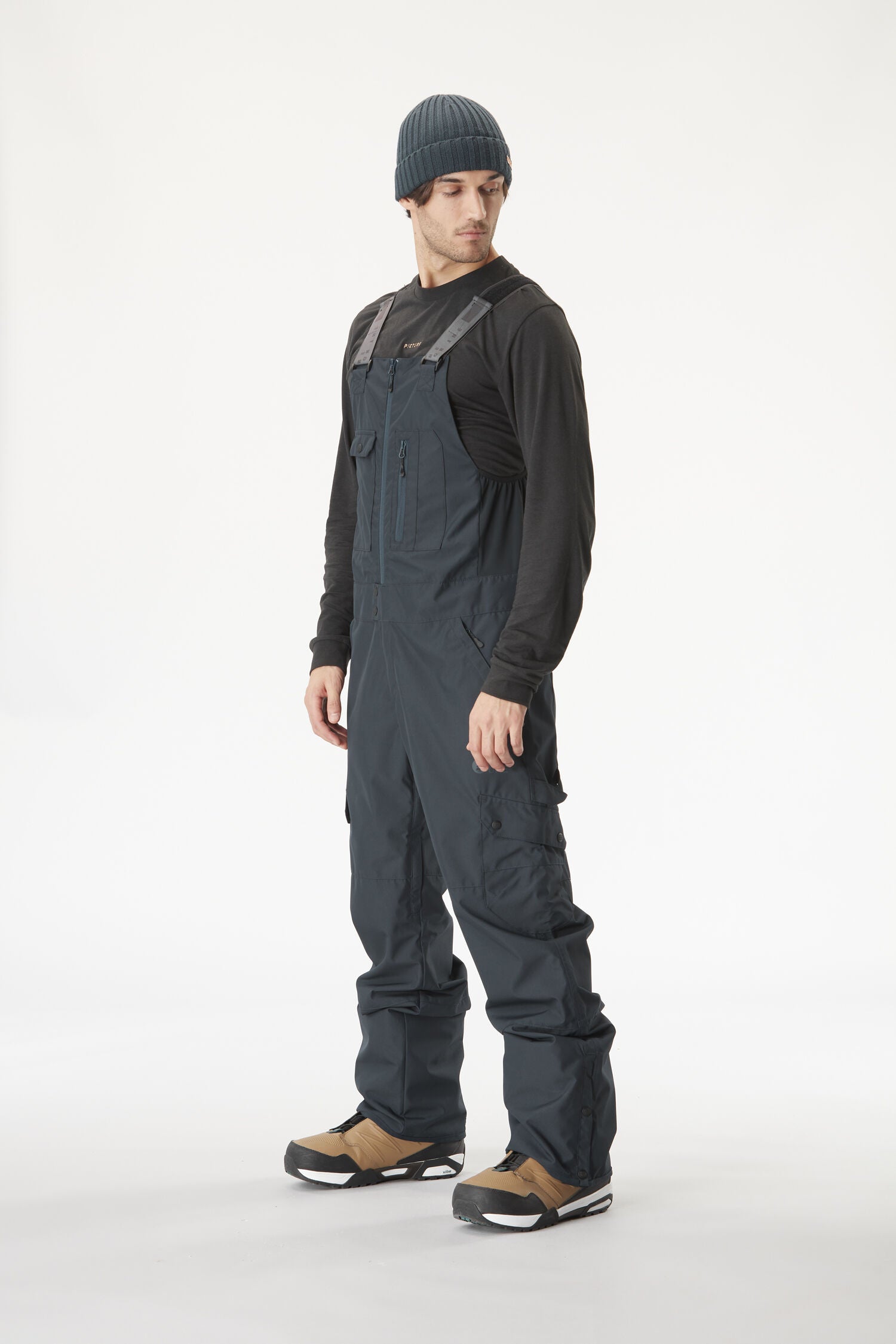 TESTY BIB PANTS __color:Dark_Blue#17