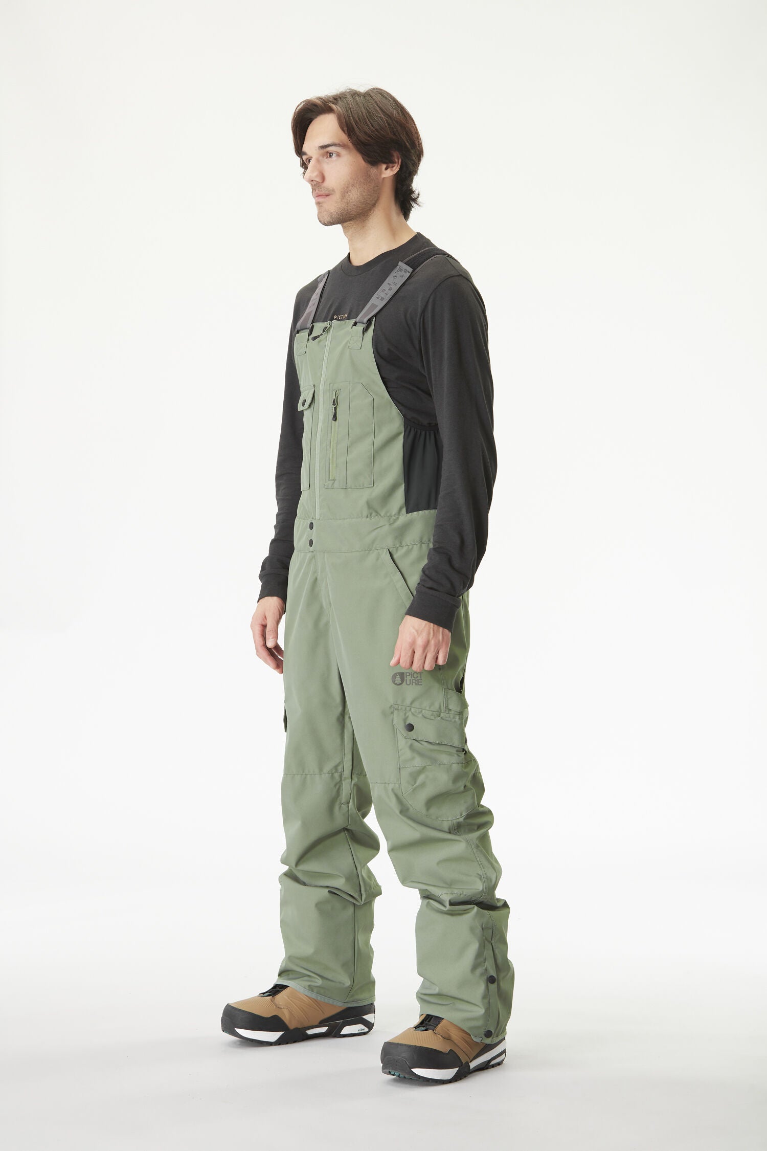 TESTY BIB PANTS __color:Laurel_Wreath#29