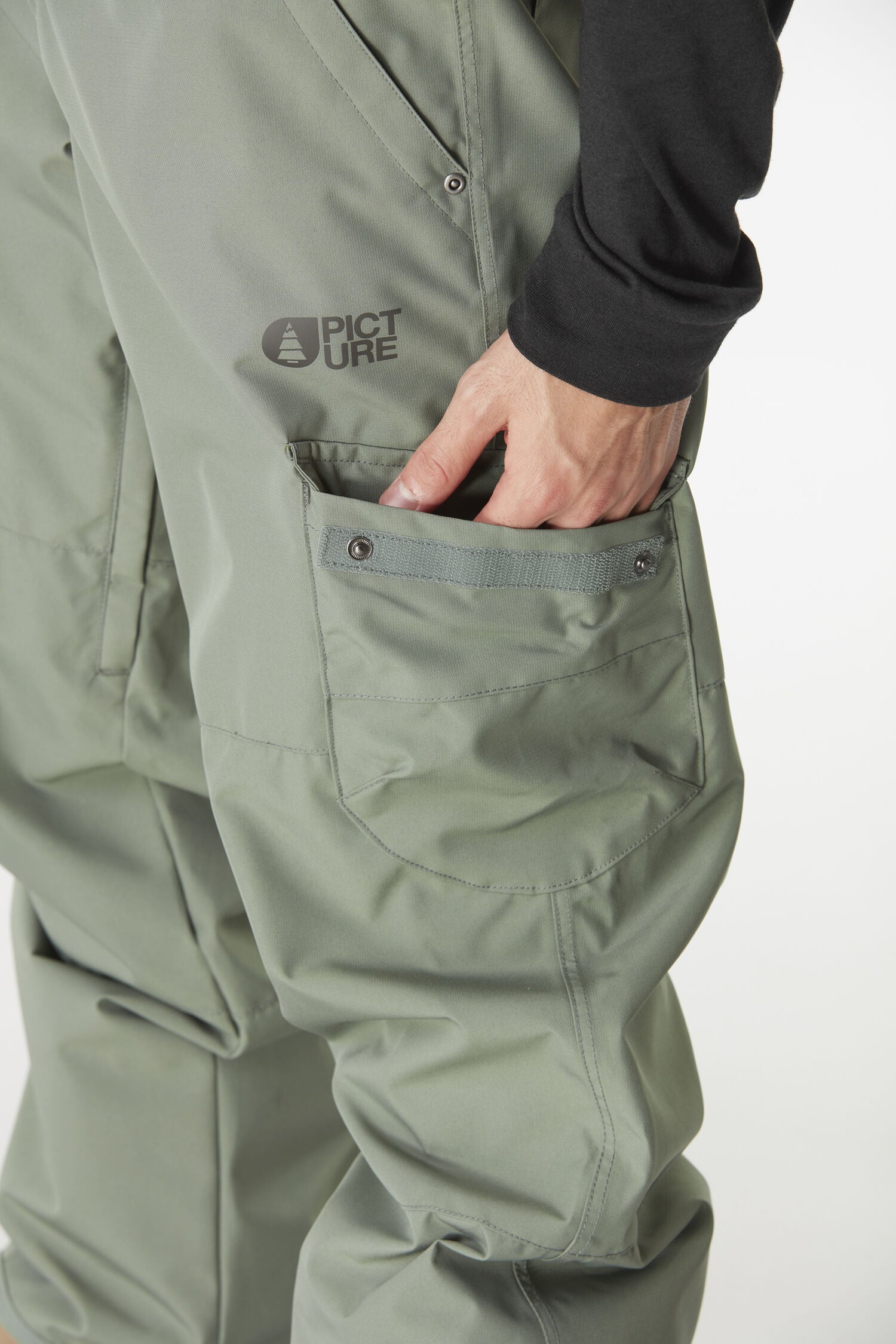 TESTY BIB PANTS __color:Laurel_Wreath#33