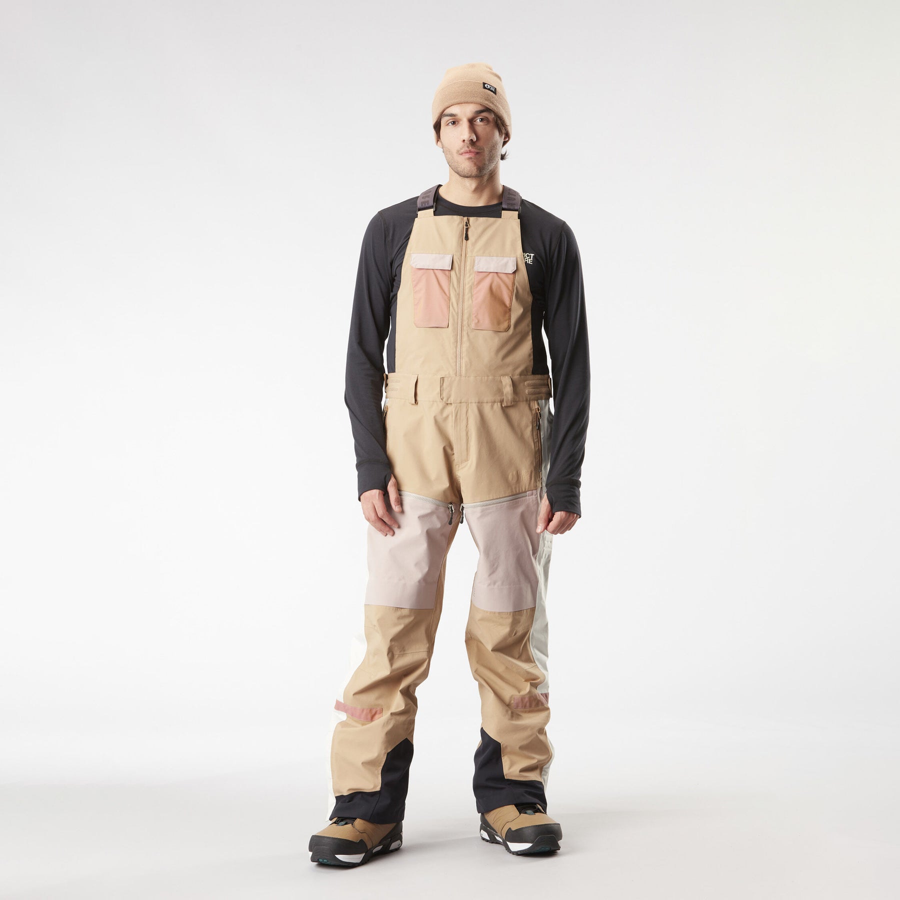 UAMAX 3L XPORE BIB PANTS __color:Tannin#0