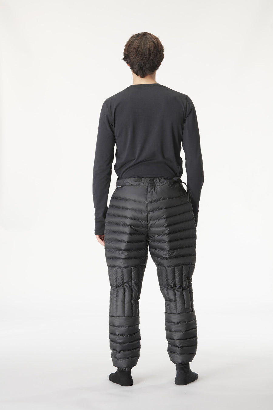 MID PUFF DOWN PANTS __color:Black#4