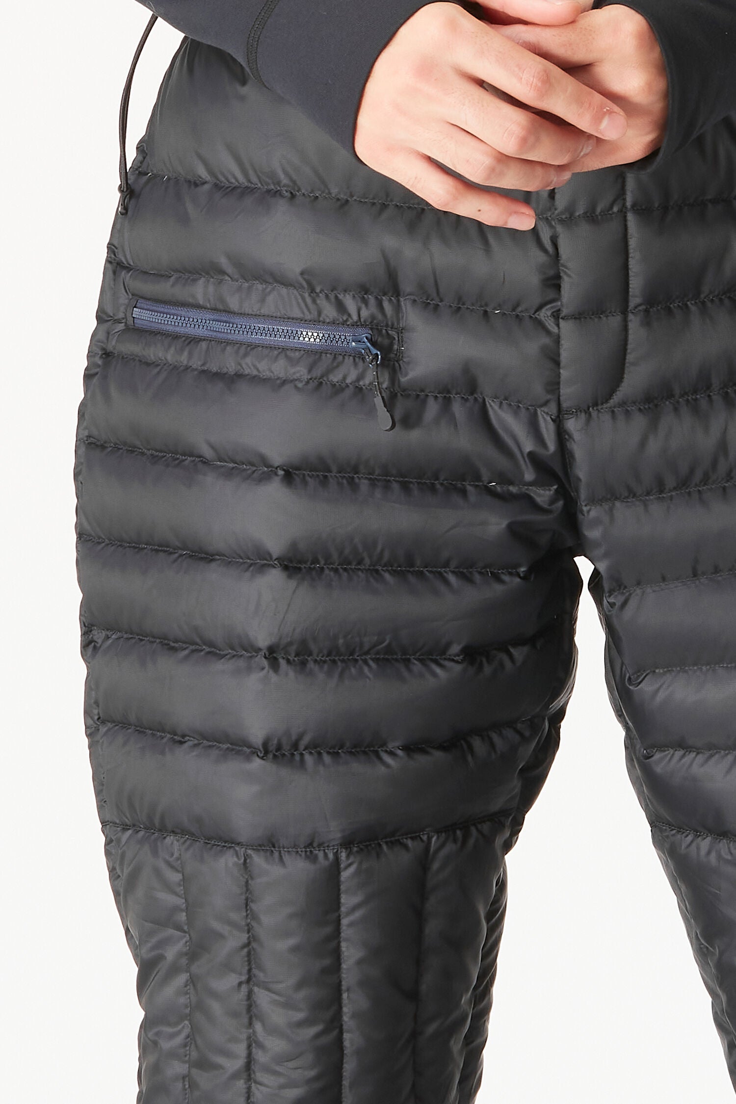 MID PUFF DOWN PANTS __color:Black#7