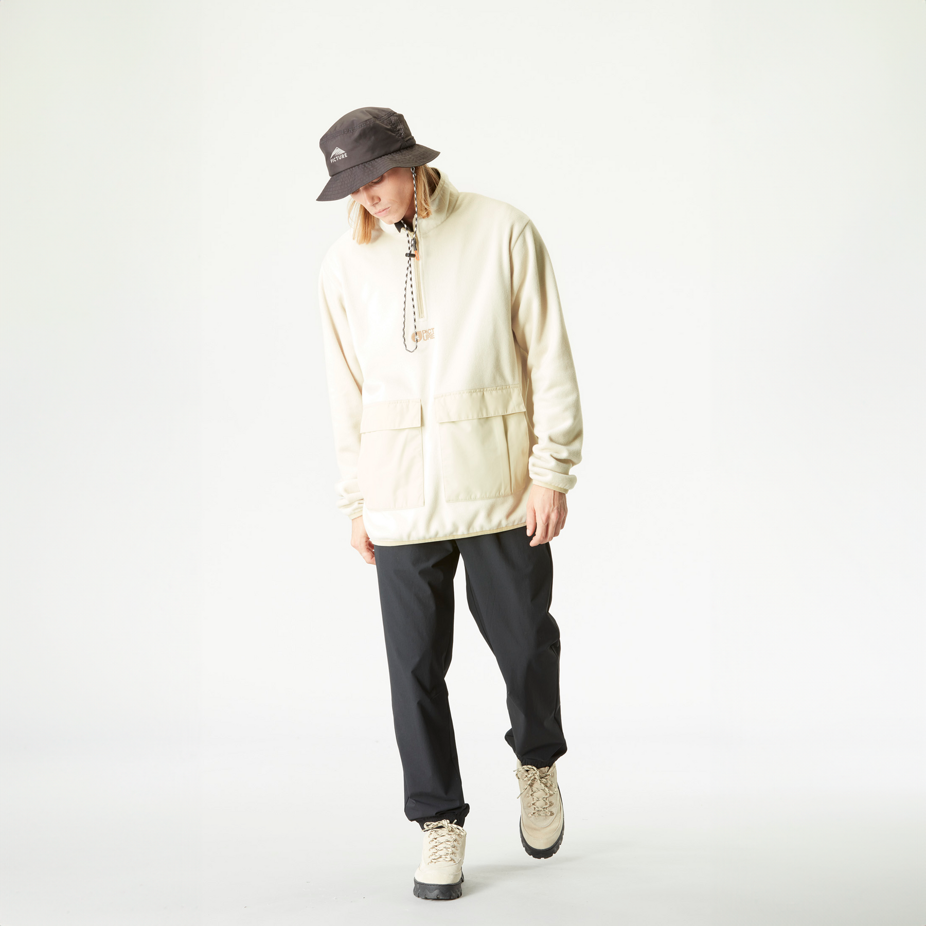 LENU STRECH PANTS __color:Black#0