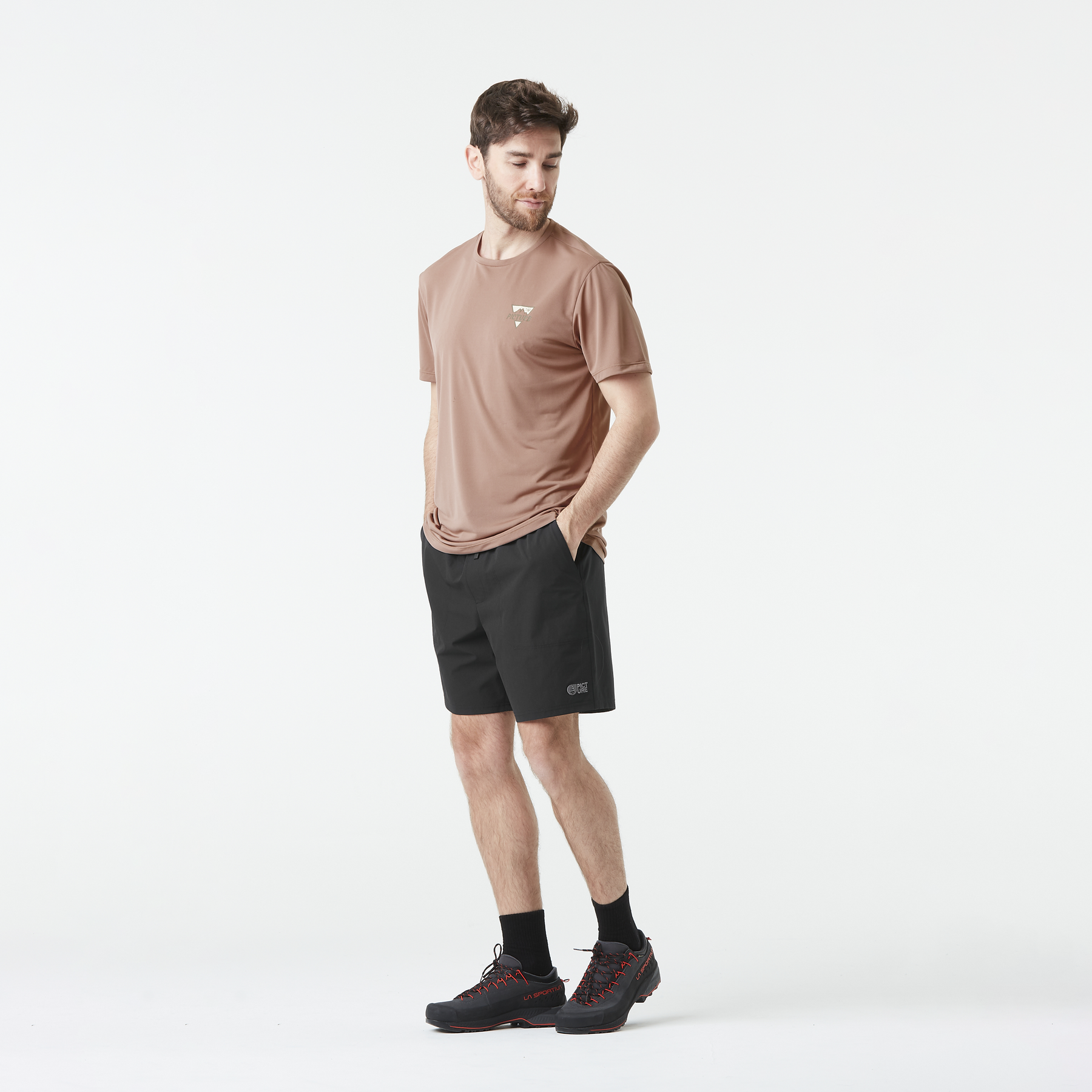 LENU STRETCH SHORTS __color:Black#1