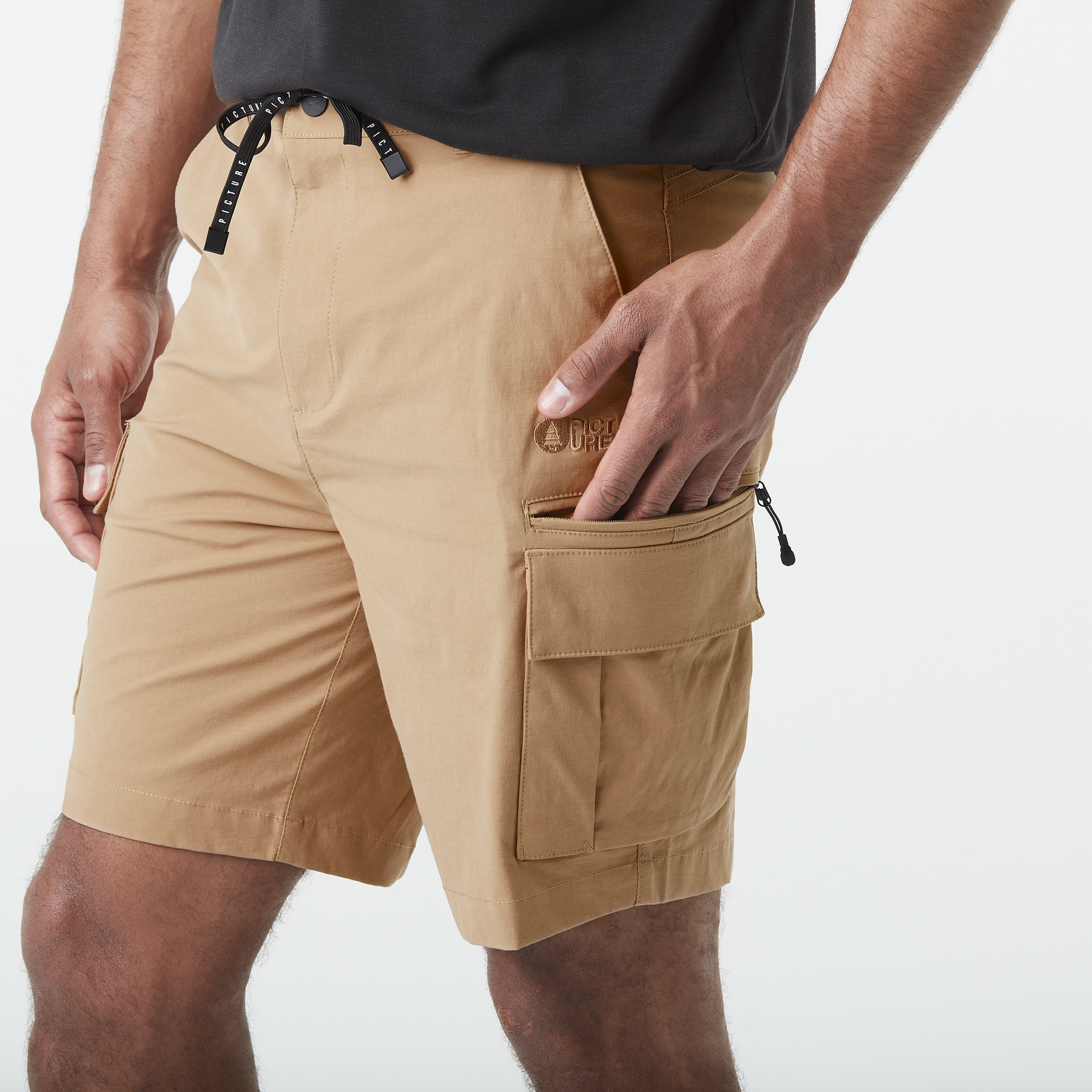 ALPHO SHORTS __color:Dark_Stone#9