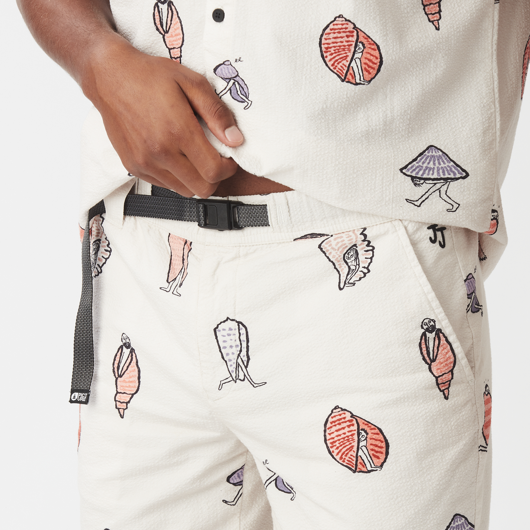 JEAN JULLIEN SHORTS __color:People_in_Shells#4