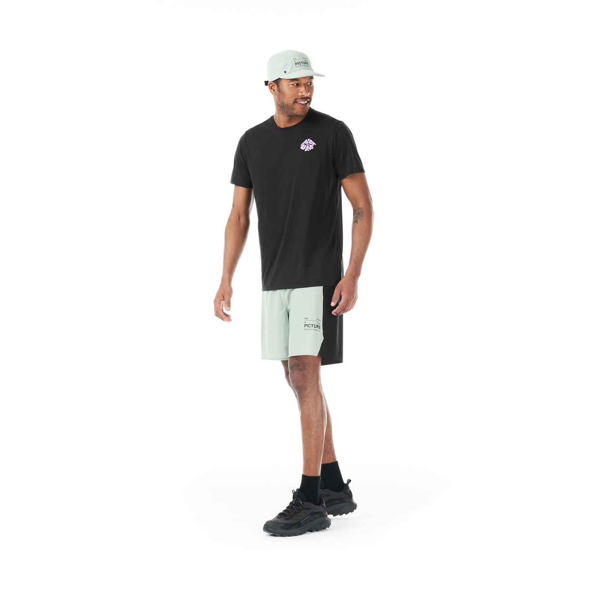 WOODAH STRETCH  SHORTS __color:Cloudy_Blue#4