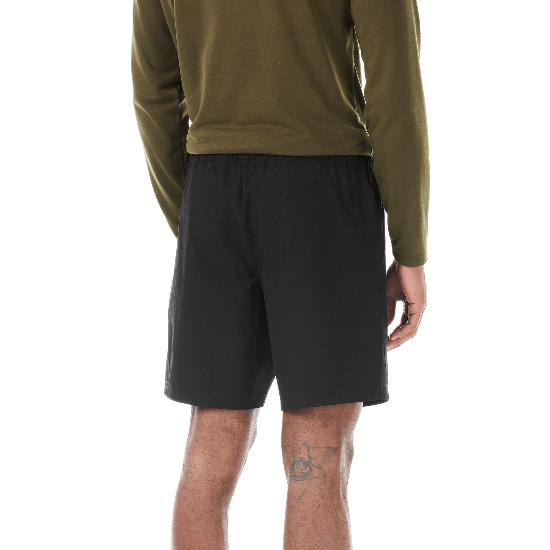 LENU STRETCH SHORTS __color:Black#2