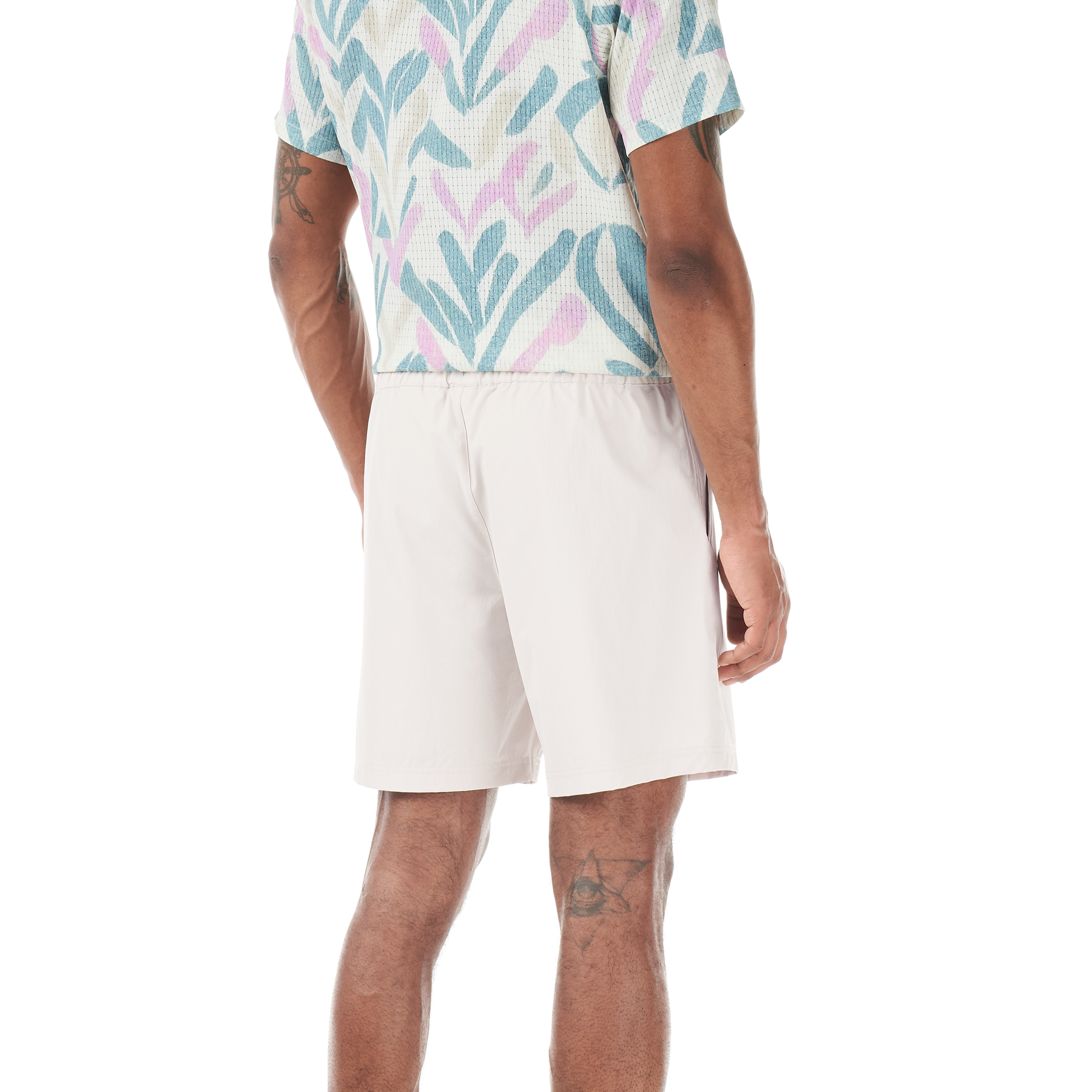 LENU STRETCH SHORTS __color:Wind_Chime#16
