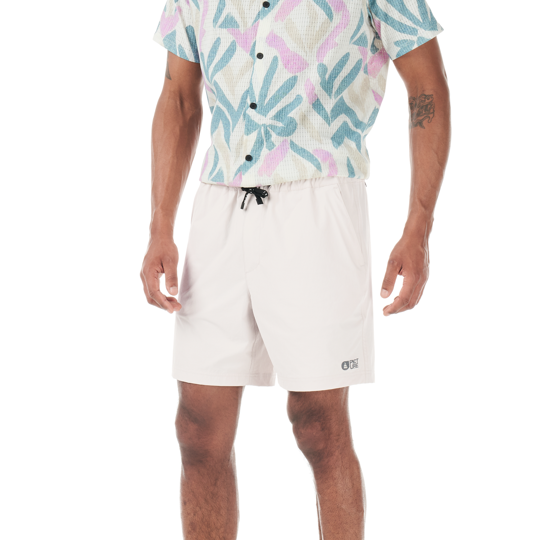 LENU STRETCH SHORTS __color:Wind_Chime#15