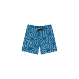 SPONGY SHORTS __color:Blue_Flower_Embossed#4