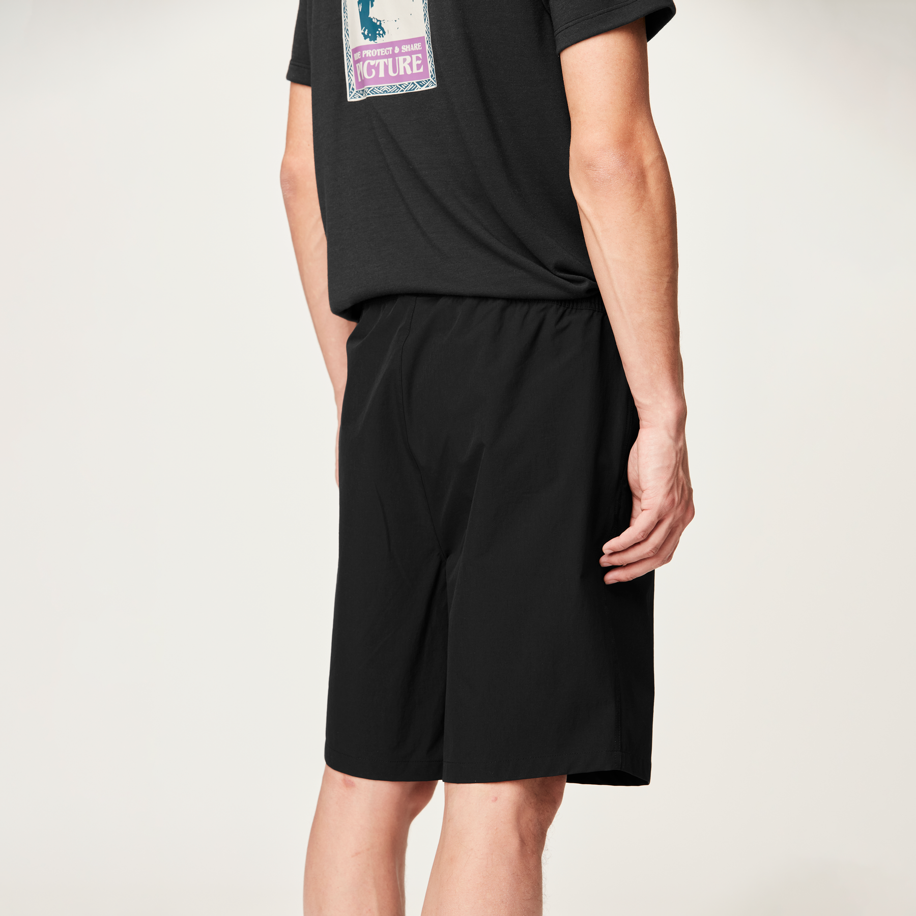 LENU STRETCH SHORTS __color:Black#1