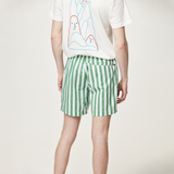 FISH 17 SHORTS __color:Lines_Green_Print#3