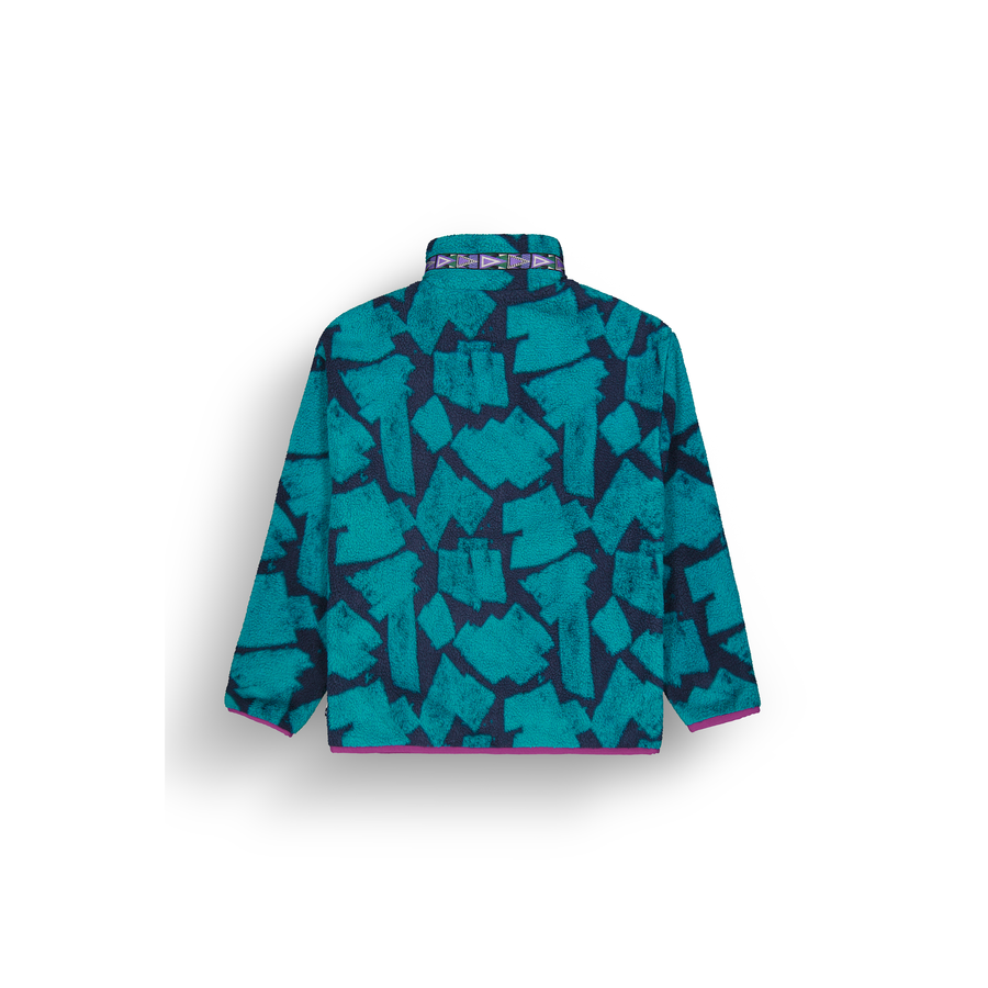 BREMICK ZIP FLEECE __color:Brush_Print#5