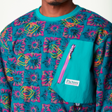 KIVARO FLEECE CREW __color:Fizzy_Print#3